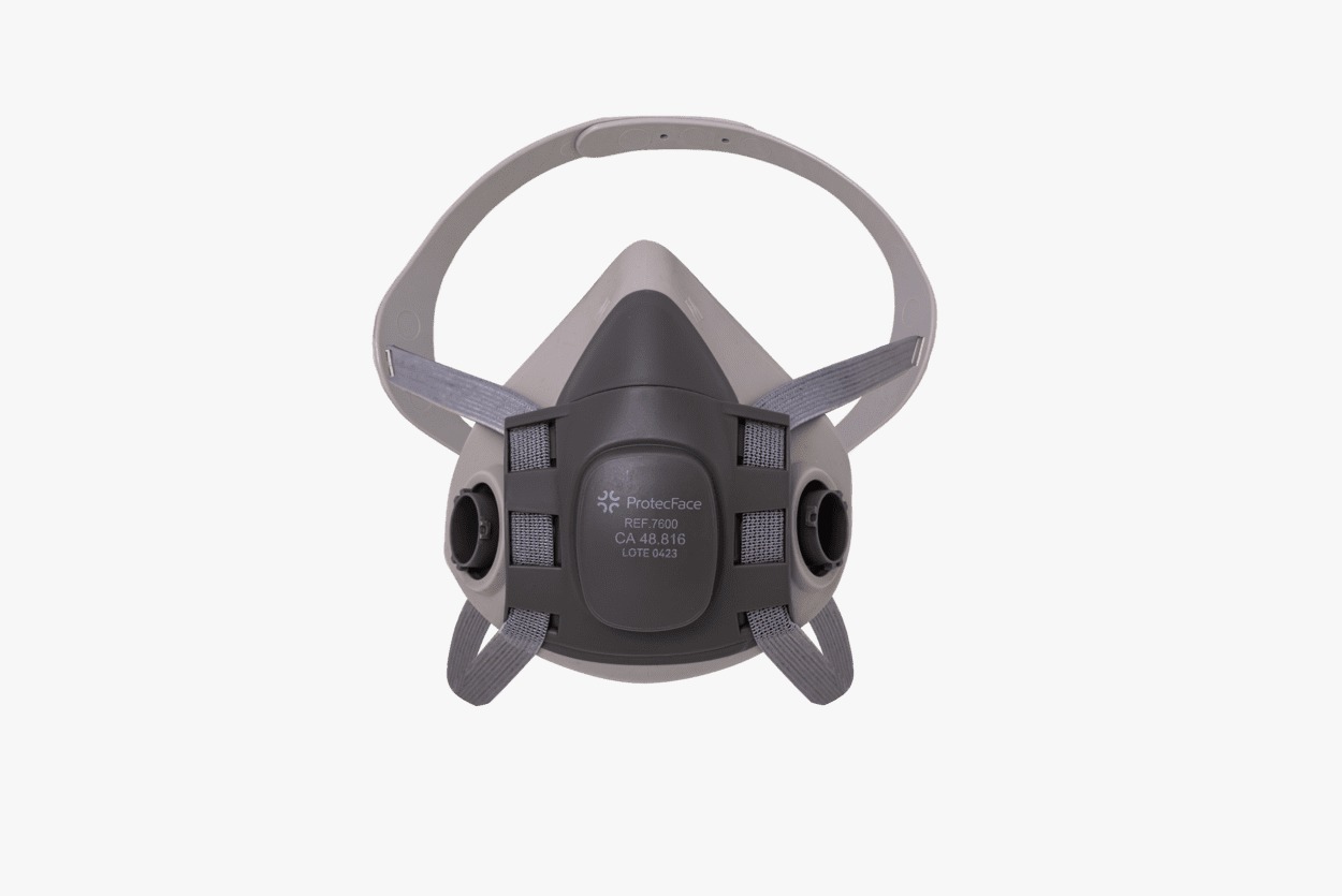 Respirador Semifacial 7600 Protec Face